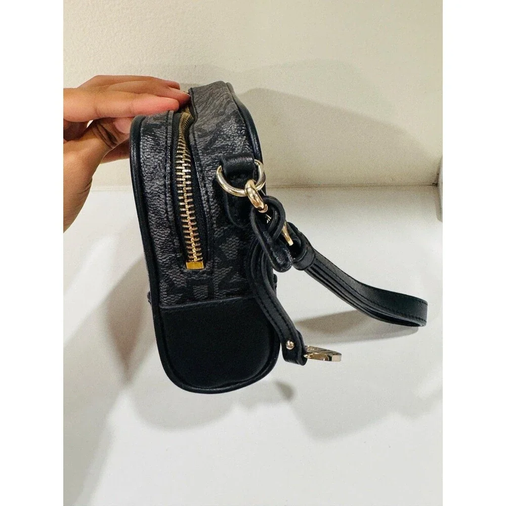 WOMEN'S DKNY BLACK SMALL MEDIUM CROSSBODY PURSE WITHOUT SHOULDER STRAP